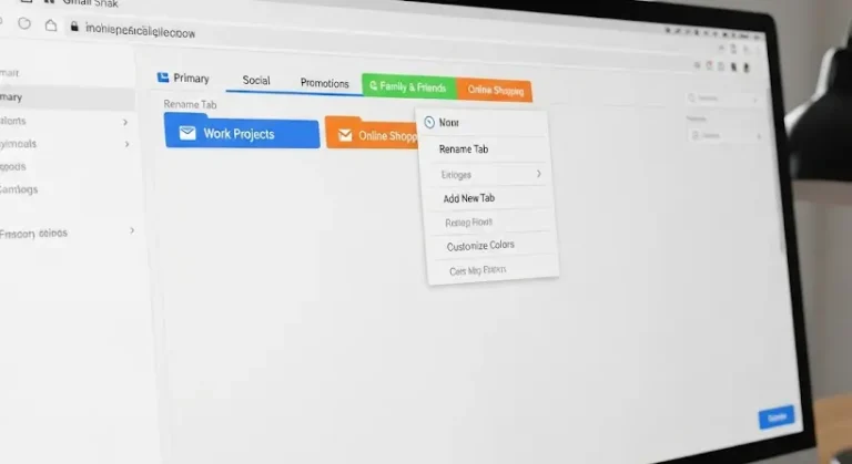Gmail lapok átnevezése és egyéni lapok hozzáadása