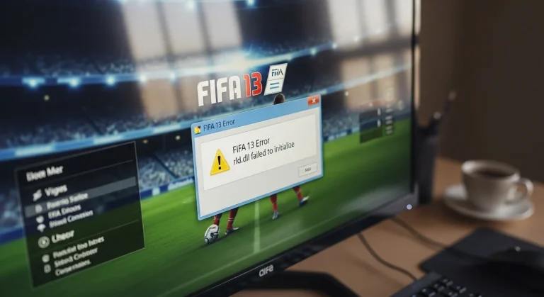 FIFA 13 indítási hiba: „rld.dll failed to initialize”