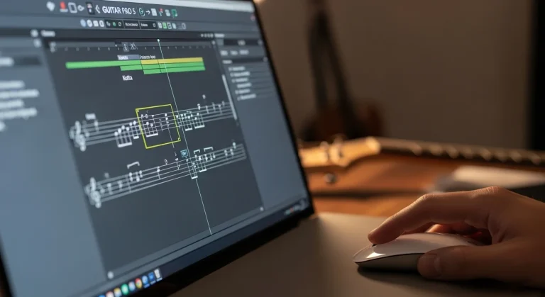 Guitar Pro 5: kotta beillesztése a programba