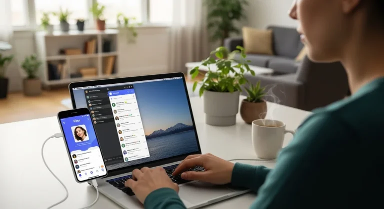 Viber: beszélgetési előzmények szinkronizálása laptopra