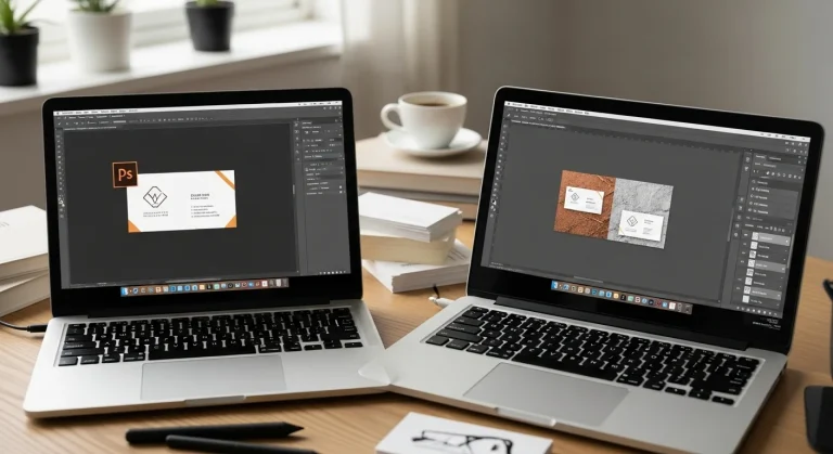 Névjegykártya készítés: Adobe Illustrator vagy Photoshop?