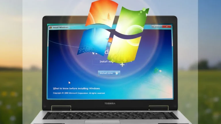 Windows 7 telepítése Toshiba L40-14H laptopra: érdemes-e?