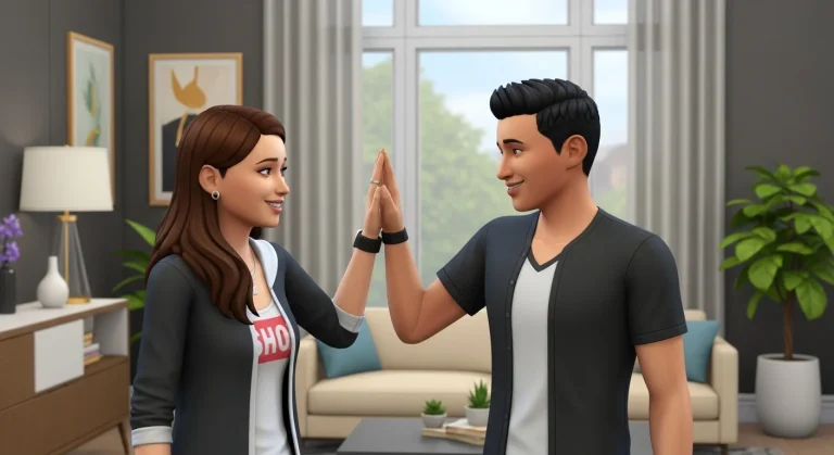 Sims FreePlay: „Best Friend” kapcsolat létrehozása