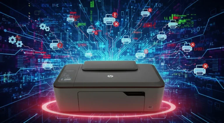 HP Deskjet 2510 Series nyomtató: driver indítási problémák