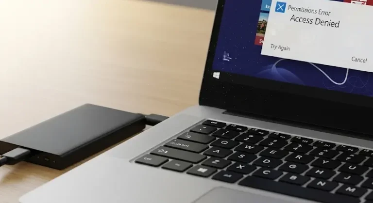 ExFAT külső merevlemez csatlakoztatása Windows 8 alatt: Hozzáférés megszakadt