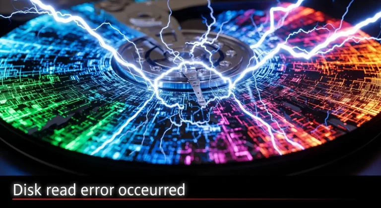 „Disk read error occurred” hiba PC-n: okok és javítás