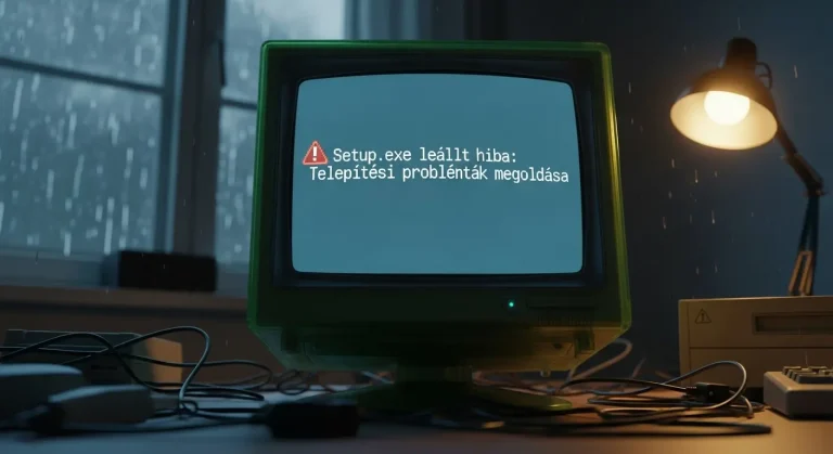 Setup.exe leállt hiba: Telepítési problémák megoldása