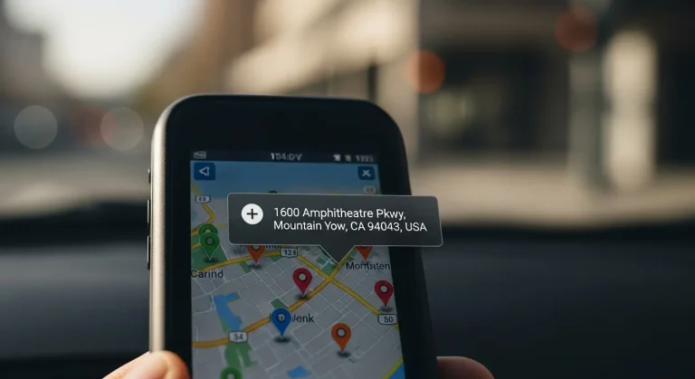 GPS koordináták automatikus konvertálása utcai címre