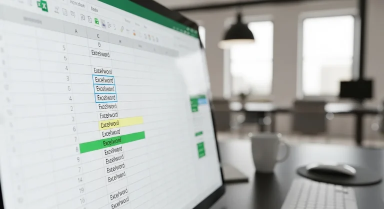 Excel: azonos szavak kiszűrése egy oszlopból