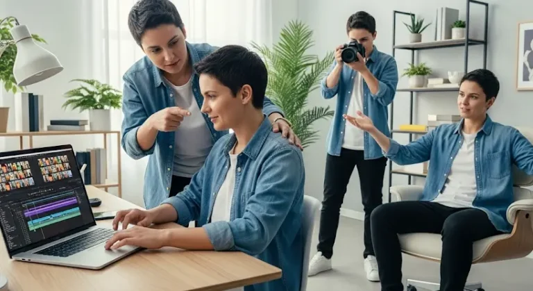 Klonozott videóeffektusok: Hogyan vágd be magad többször a videóba?