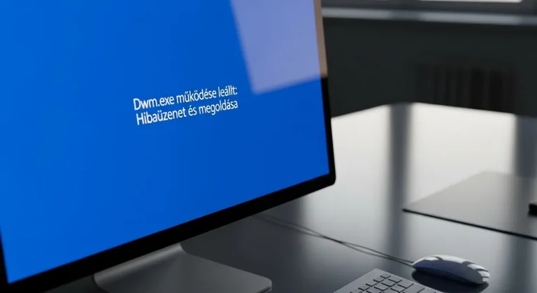 Dwm.exe működése leállt: Hibaüzenet és megoldása