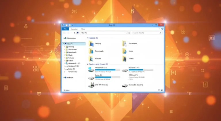 Windows 8.1 Intéző: képek miniatűr megjelenítése navigáláskor