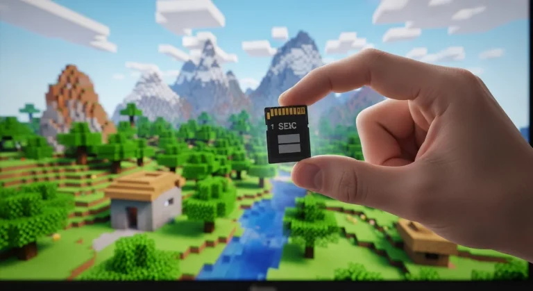 Minecraft térkép mentése memóriakártyára és visszaállítás
