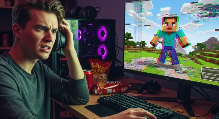 Minecraft hibák és problémák azonosítása