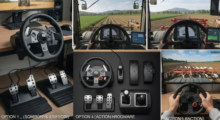 Farming Simulator: kormány beállítások gázzal és fékkel