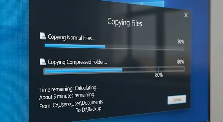 Windows másolási sebesség: Miért gyorsabb zárt mappák esetén?