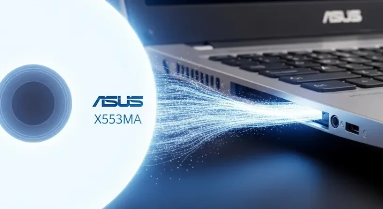 Asus X553MA laptop bootolása DVD-ről