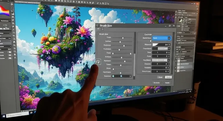 GIMP ecsetméret beállító panel visszaállítása