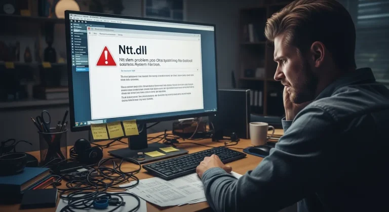 Ntt.dll hiba javítása: Rendszerproblémák orvoslása