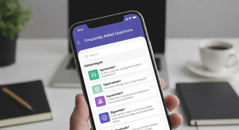 Gyakori Kérdések Android applikáció: Ötlet és megvalósítás