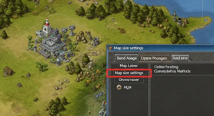 Pályaméret beállítása Heroes 3 pályaszerkesztőben