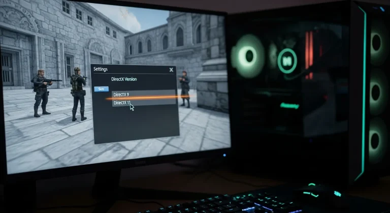 Játékokban DirectX 9 beállítása 11 helyett