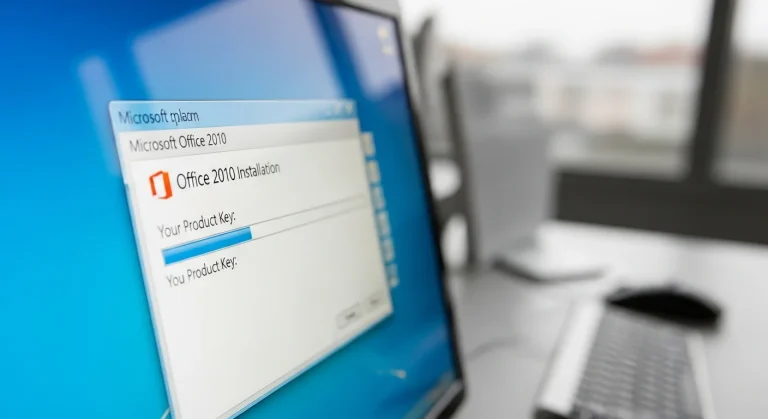 Microsoft Office 2010 telepítés: sorozatszám pótlása utólag