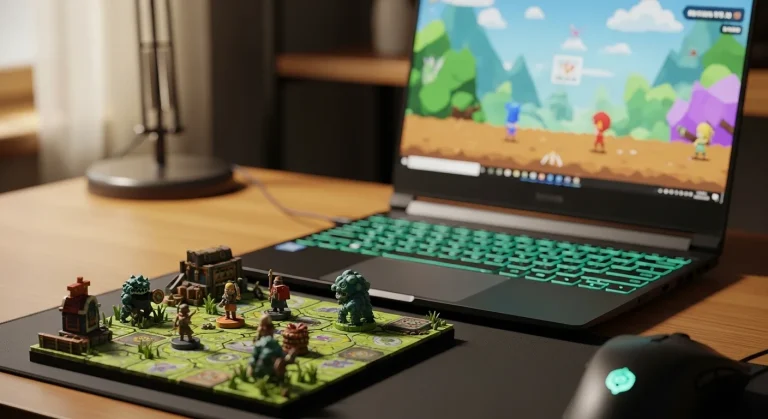 Kisebb játékok futtatása az adott laptopon: teljesítményelemzés