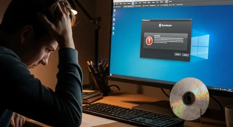 Burnaware program letöltési problémák: Miért nem tudok mindent kiírni?
