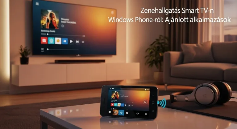 Zenehallgatás Smart TV-n Windows Phone-ról: Ajánlott alkalmazások
