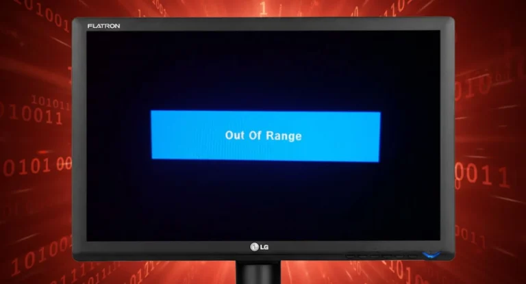 LG Flatron W2234S monitor: „Out of Range” hiba felbontásváltáskor