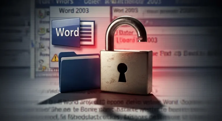 Word 2003 indítási probléma: Lakat ikon és iratgyűjtő helyett a program