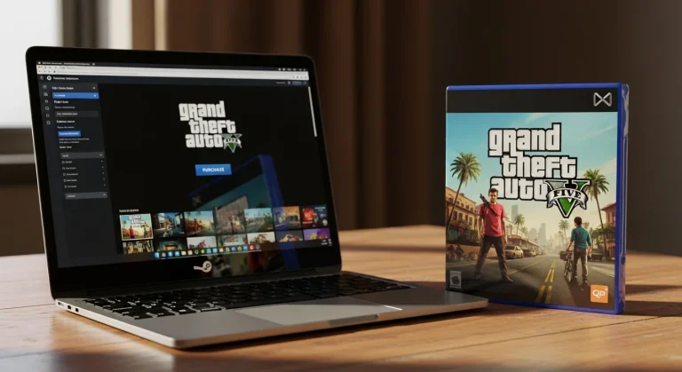 GTA 5 vásárlás Steam-en: dobozos példány nélkül