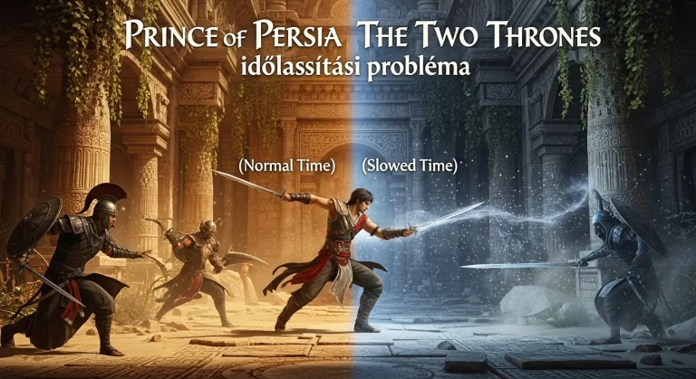 Prince of Persia The Two Thrones időlassítási probléma