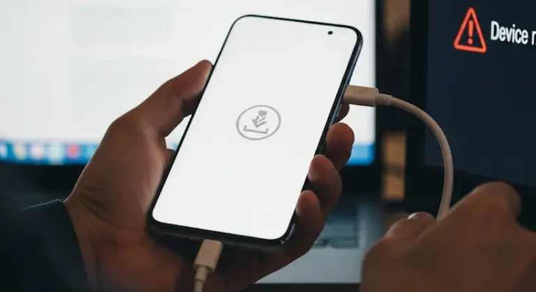 Android telefon letöltő mód hiba: Nem észleli a számítógép
