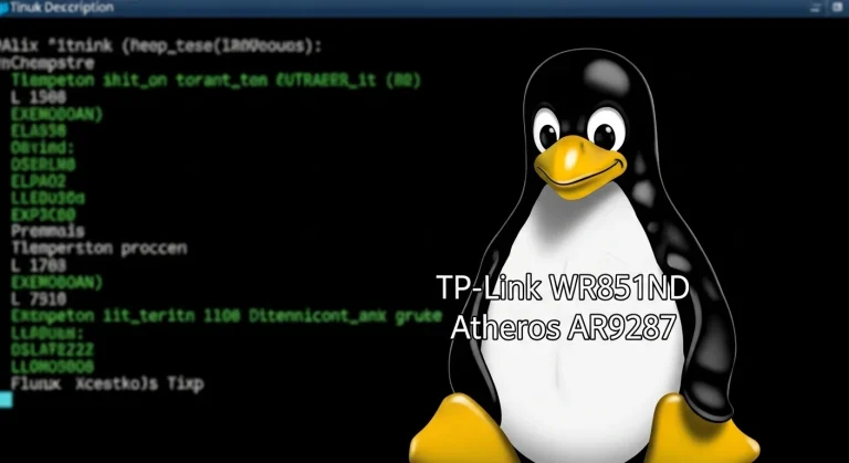 TP-Link WR851ND Linux kompatibilitás és Atheros AR9287 chipkészlet