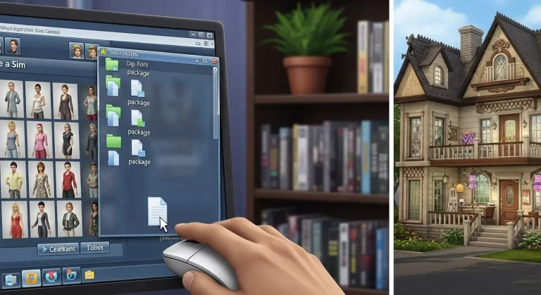 Sims 3 letöltött tartalmak (ruhák, házak) berakása a játékba