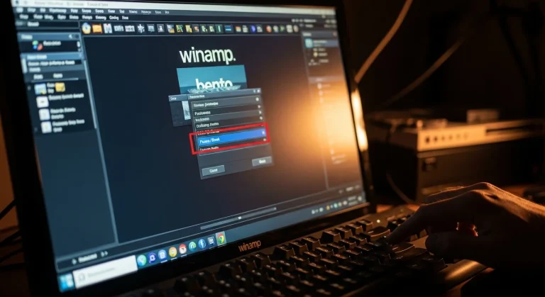 Winamp Hotkey beállítása: folyamatos működés elérése