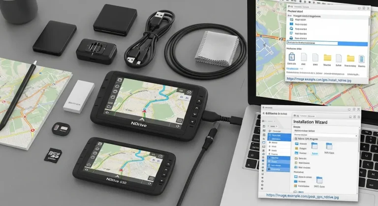 GPS program telepítése NDrive G50-re: lépésről lépésre