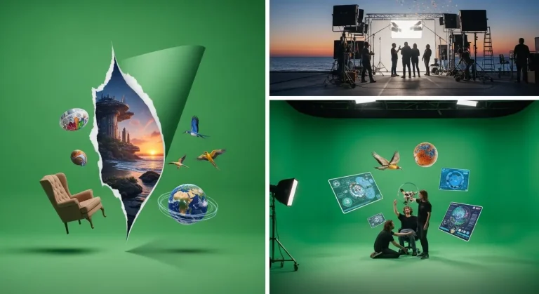Zöld háttér: Hogyan szúrjunk be elemeket green screen technikával?