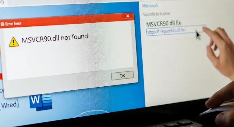 MSVCR90.dll hiba Microsoft Office indításakor: megoldási útmutató
