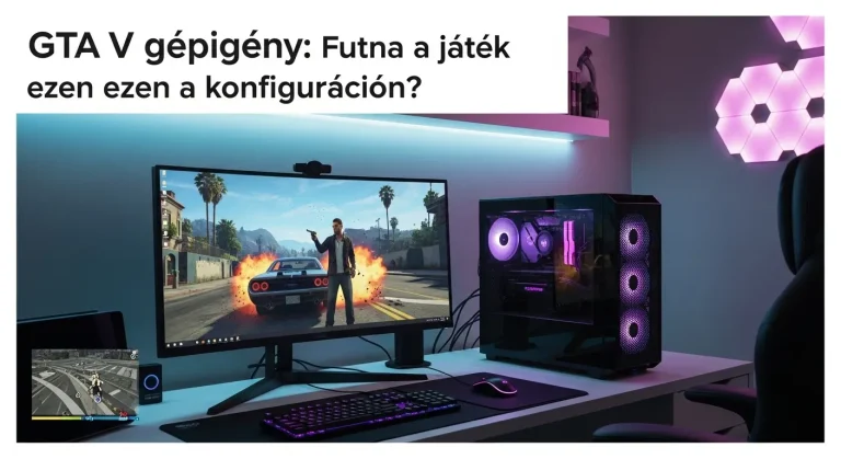 GTA V gépigény: Futna a játék ezen a konfiguráción?