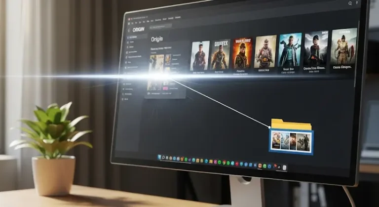 Origin alkalmazás: Képernyőmentő funkció és a képek mentési helye