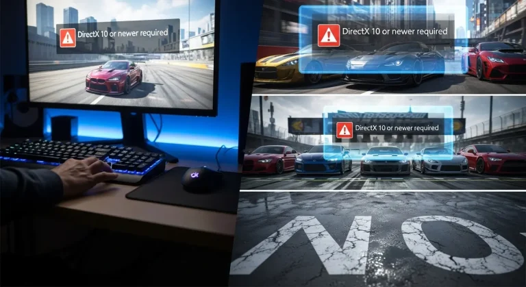 Need for Speed Most Wanted 2 indítási hiba: DirectX 10 vagy újabb szükséges