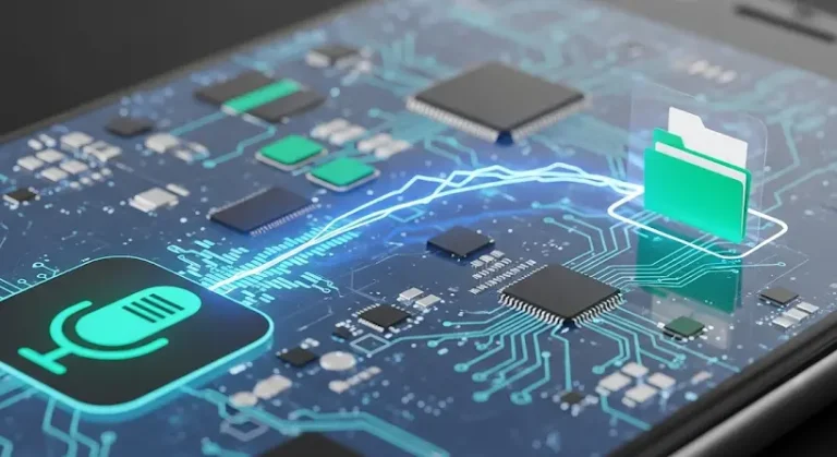Androidos telefonok hangfelvételeinek tárolási helye