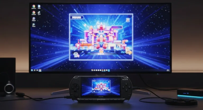 PSP emulátor felbontásának átállítása