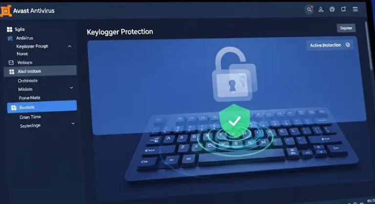 Keylogger programok elleni védekezés: Avast Antivirus hatékonysága
