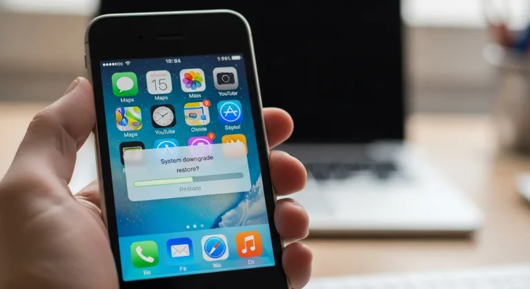 iOS 6 visszaállítása: Hogyan downgrade-eljük az iOS rendszert?