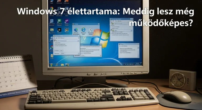 Windows 7 élettartama: Meddig lesz még működőképes?