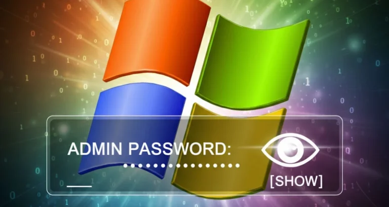 Windows XP rendszergazda fiók jelszavának megtekintése